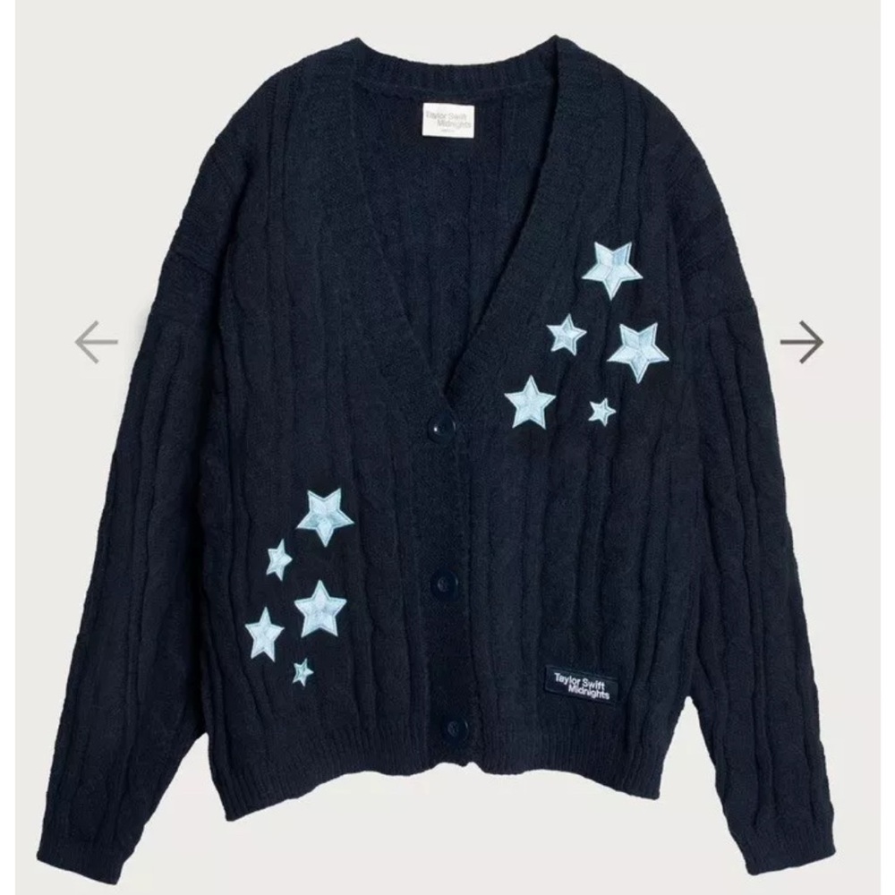 Official Taylor Swift XS Midnights Cardigan